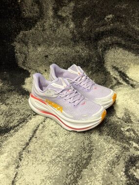 Hoka Bondi 9 Purple White Womens Size 7.5